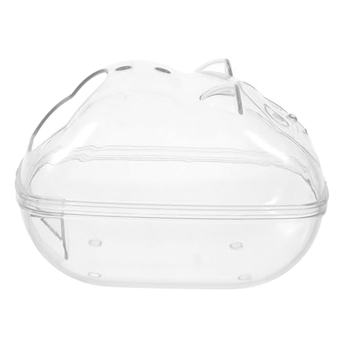 YARNOW Hamster Badewanne Rosa Sandbadhamster Kleines Hamsterhaus Hamsterschale Hamsterzubehör Für Käfige Spielzeughamster Einstreu Für Hamster Hamsterbecken Hamsterbad Abs Transparent YARNOW Hamster Badewanne Rosa Sandbadhamster Kleines Hamsterhaus Hamsterschale Hamsterzubehör Für Käfige Spielzeughamster Einstreu Für Hamster Hamsterbecken Hamsterbad Abs Transparent von YARNOW
