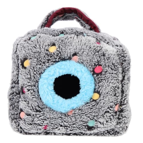 YARNOW Hamster Baumwollnest Ruhebett Für Haustier Kaninchen Bettwäsche Frettchen Hase Vogelkäfig Hamsterkäfig Vogelhaus Warmes Kissen Für Hamster Hängematte Grey Korallenvlies YARNOW Hamster Baumwollnest Ruhebett Für Haustier Kaninchen Bettwäsche Frettchen Hase Vogelkäfig Hamsterkäfig Vogelhaus Warmes Kissen Für Hamster Hängematte Grey Korallenvlies von YARNOW