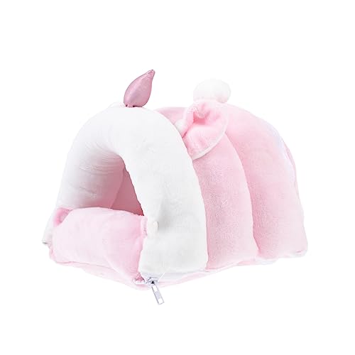 YARNOW Hamster Baumwollnest meerschweinchen versteck meerschweinchen Bett Haustiere Bettwäsche kuschelhöhle haustierbett pet Bed Hamsterbedarf Hamster warmes Kristallsamt Rosa von YARNOW