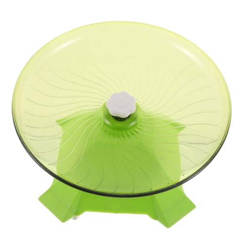 YARNOW Hamster Flying Saucer Laufrad Geräuscharmes für Kleine Haustiere Wie Hamster und Meerschweinchen Sanft Laufendes Platzsparendes Trainingsspielzeug für Bewegliche Kleintiere YARNOW Hamster Flying Saucer Laufrad Geräuscharmes für Kleine Haustiere Wie Hamster und Meerschweinchen Sanft Laufendes Platzsparendes Trainingsspielzeug für Bewegliche Kleintiere von YARNOW