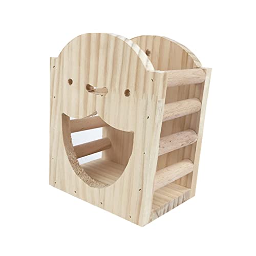 YARNOW Hamster Grasständer Grashalter Häschen-Feeder Futterspender Hase Chinchilla Heuraufe Schwimmheuraufe käfig futterbehälter wandmontiertes Lebensmittelregal Rostfreier Stahl Khaki von YARNOW