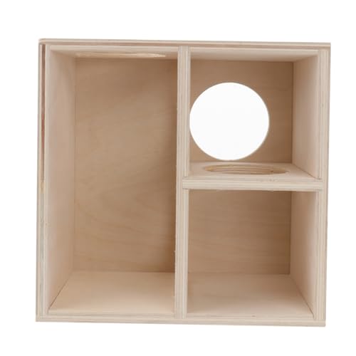 YARNOW Käfig Für Hamster Holz Nisthaus Haustier Für Hamster Versteck Lebensräume YARNOW Käfig Für Hamster Holz Nisthaus Haustier Für Hamster Versteck Lebensräume von YARNOW