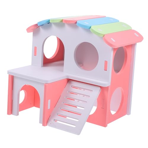 YARNOW Hamsterbett Zum Spielen Und Schlafen Rattenversteck Für Kleintierkäfig Hamsterversteck Aus Robustem Material Hamsterhaus Als Spielplatz Passend Für Hamsterkäfig von YARNOW