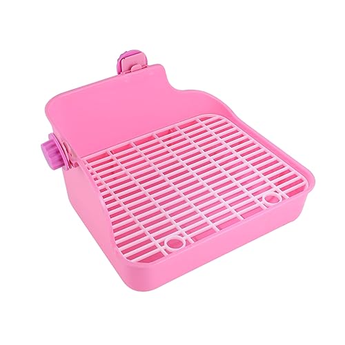 YARNOW Hamster Kaninchen quadratische Toilettenschüssel Hasen-Töpfchen Meerschweinchen-Toilettentablett Häschen Toilette Mülleimer klein Hamster klo kaninchentoilette Töpfchentrainer Rosa YARNOW Hamster Kaninchen quadratische Toilettenschüssel Hasen-Töpfchen Meerschweinchen-Toilettentablett Häschen Toilette Mülleimer klein Hamster klo kaninchentoilette Töpfchentrainer Rosa von YARNOW