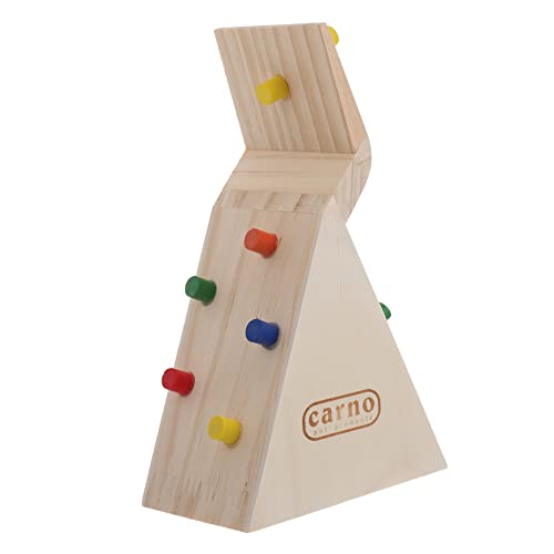 YARNOW Hamster Kletter Tierhaus Klettern Spielhaus Leiter Treppe Versteck hamsterkäfig zubehör Hamster zubehör für den käfig Hamster cage Haustierbedarf Hamsterhaus Holz Beige von YARNOW