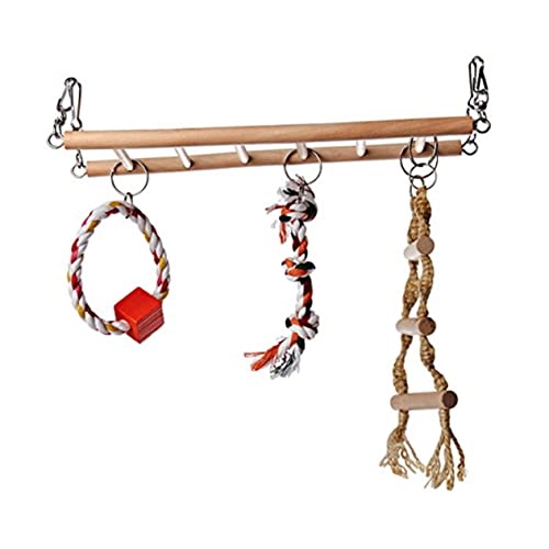 YARNOW Hamster Kletterbrücke Aus Papageien Drehbrücke Für Kleintiere Wie Gerbils Ratten Und Mäuse Zufällig Pet Training Und Spielplatz Für Ihre von YARNOW