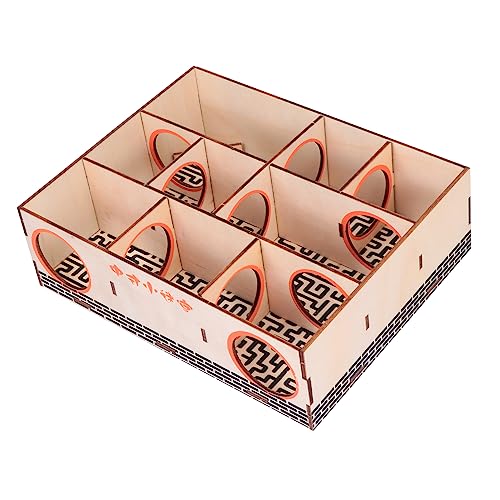 YARNOW Hamster Labyrinth Tunnel Aus Holz Hamstertunnel Hamsterspielzeugtunnel Aktivität Versteck Puzzle- Haustier Sehen Hamsterröhren Und Tunnel Drinnen Nagetier Hölzern von YARNOW