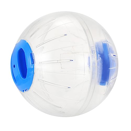 YARNOW Hamster Laufball Käfig Gymnastikball Hamsterräder transparenter Laufball groß Übungsball Hamster hamsterspielzeug Hamster-Trainingsspielzeug Übungsrolle Plastik Blue von YARNOW