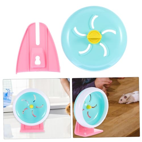 YARNOW Hamster Laufrad aus Langlebigem Material Leises Haustier Laufspielzeug mit Anti rutsch Muster für Gesunde Bewegung von Hamstern Mäusen und Rennmäusen Inklusive Zufällige Farbe YARNOW Hamster Laufrad aus Langlebigem Material Leises Haustier Laufspielzeug mit Anti rutsch Muster für Gesunde Bewegung von Hamstern Mäusen und Rennmäusen Inklusive Zufällige Farbe von YARNOW