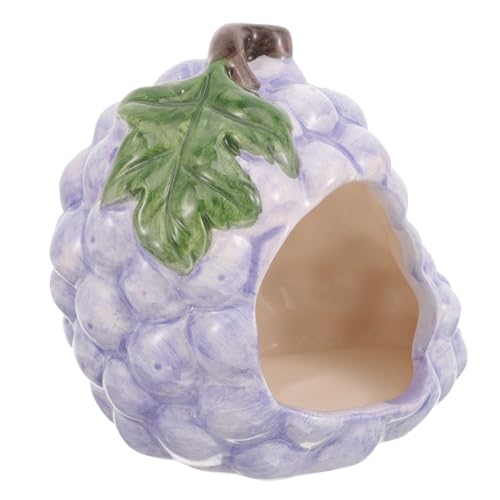 YARNOW Hamster Nest Aus Keramik Verstecke Kleines Kühlendes Hamsterhaus Meerschweinchen Bett Drinnen Einstreu Für Hamster Hamsterkühlhaus Meerschweinchenhaus Häuser Terrakotta Violet YARNOW Hamster Nest Aus Keramik Verstecke Kleines Kühlendes Hamsterhaus Meerschweinchen Bett Drinnen Einstreu Für Hamster Hamsterkühlhaus Meerschweinchenhaus Häuser Terrakotta Violet von YARNOW