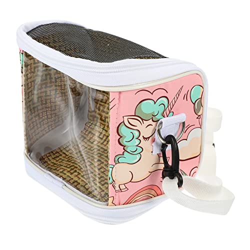 YARNOW Tragetasche Für Kleintiere Auszugstasche Hamster Reisetasche Haustiertasche Mit Belüftung Kompaktes Design Für Unterwegs Verwendung von YARNOW