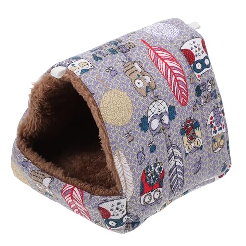 YARNOW Home Hamster Schlafsofa Warmes Nest Für Kleine Haustiere Wie Hamster Chinchilla Und Igel Idealer Rückzugsort Für Gemütliche Ruhezeiten Pflegeleicht Und von YARNOW