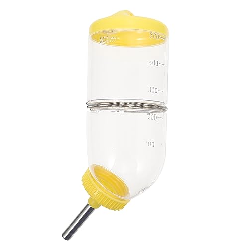 YARNOW Hamster Trinkflasche 500ml Für Chinchillas Auslaufsichere Wasserflasche Mit Kugelventil Praktische Haustier Trinkflasche Für Kleintiere YARNOW Hamster Trinkflasche 500ml Für Chinchillas Auslaufsichere Wasserflasche Mit Kugelventil Praktische Haustier Trinkflasche Für Kleintiere von YARNOW