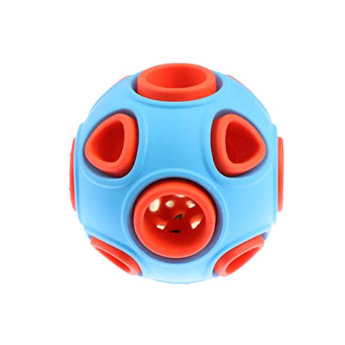 YARNOW pet kicherball Dogman-Spielzeug Kauspielzeug für Welpen Pilz-Aquarium-Dekor Welpenspielzeug klein Spielzeuge Hund spielt Ball Haustier-Welpen-Kauspielzeug der Hund läute die Glocke von YARNOW