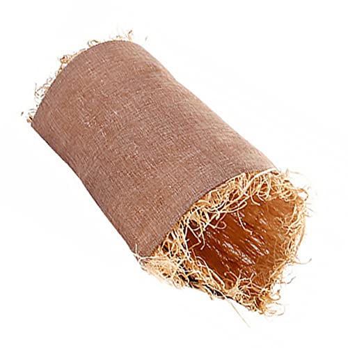 YARNOW Kleintier Schlafnest Aus Heu Tunnelbett Für Kaninchen Meerschweinchen Und Hamster Gemütlicher Rückzugsort Für Kleine Haustiere Handgewebtes Design Spielen Und Entspannen von YARNOW