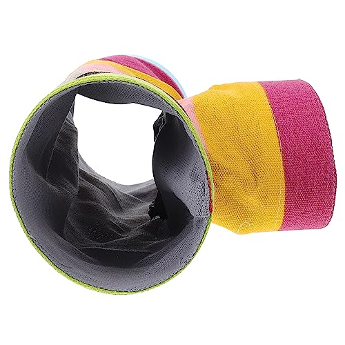 YARNOW Hamster-Tunnelnest Hamster hamsterspielzeug Komfortables Versteck für Haustiere Hamsterversteck Tunnel Bett Haustier verstecktes Haustier Hamsterhaus Segeltuch von YARNOW