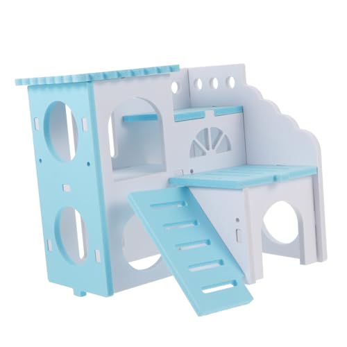 YARNOW Mini-Hamster-versteck – Haustierhütte Mit Spielzeug Bewegung Und Spiel-nistplatz Für Hamster YARNOW Mini-Hamster-versteck – Haustierhütte Mit Spielzeug Bewegung Und Spiel-nistplatz Für Hamster von YARNOW