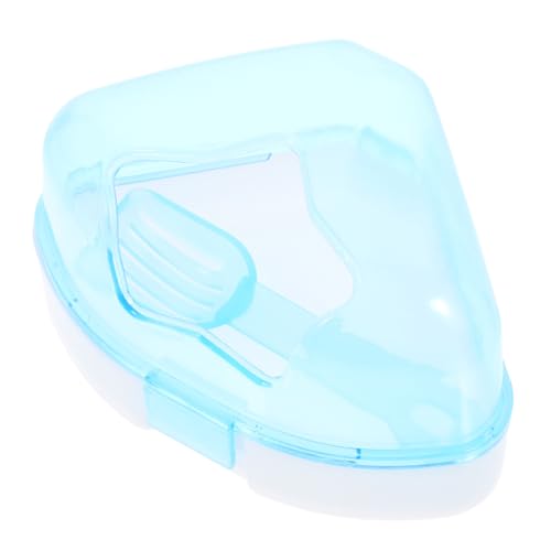 YARNOW Hamster-badewannen-Bidet Container Hamsterbad Für Kleintierbadewanne Hamsterröhren Haustier Das Hamsterwasser Chinchilla-badehaus Heimtierbedarf Hamster Toilette Abs Blue von YARNOW