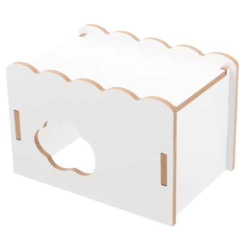 YARNOW Holz Hamster Versteck Für Kleine Haustiere Robustes Spielzeug Haus Für Hamster Und Verschleißfestes Zum Verstecken Und Schlafen von YARNOW