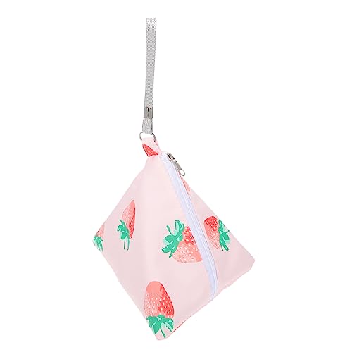 YARNOW Hamster-tüte Zum Mitnehmen Hamstertragetasche Hamsterbeutel Reisetasche Für Kleintiere Tragen Atmungsaktiv Tragetaschen Für Haustiere Tierträger Reisetaschen Geldbörse Rosa Stoff von YARNOW