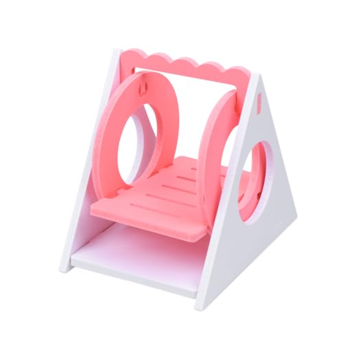 YARNOW Chinchilla-Kauspielzeug Papageienspielzeug Vögel Hamster hängematte Hamster Spielzeug schwingen Schaukel für Haustiere Goldener Bär die Schaukel Laufband Fitness Bambus Rosa YARNOW Chinchilla-Kauspielzeug Papageienspielzeug Vögel Hamster hängematte Hamster Spielzeug schwingen Schaukel für Haustiere Goldener Bär die Schaukel Laufband Fitness Bambus Rosa von YARNOW