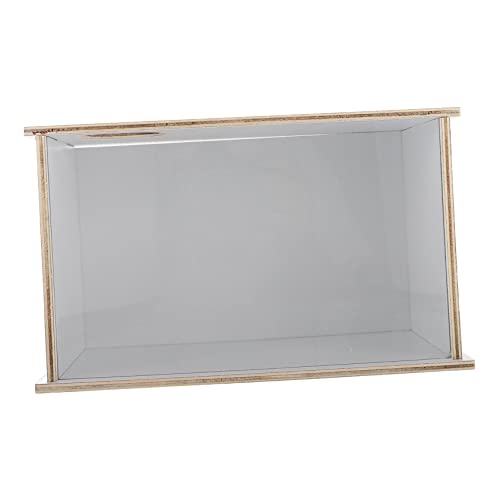 YARNOW Hamsterbad Kleines Haustier Groß Lebewesen Badezimmer Chinchilla Badesand Hamsterkühlung Badewanne Chinchilla Bad Toilette Wurf Badezimmer Für Kleine Haustiere Weiß Holzacryl von YARNOW