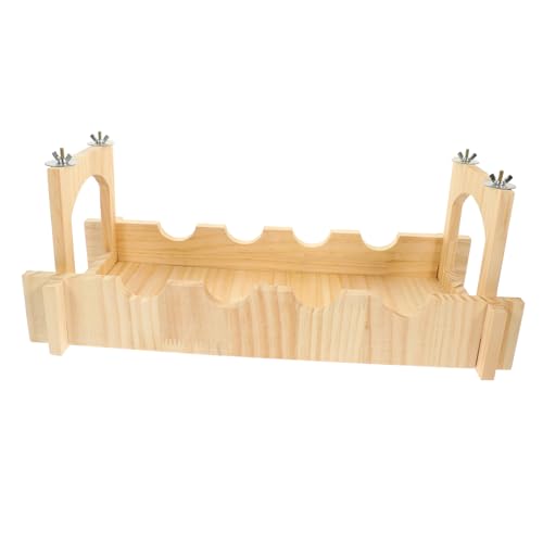 YARNOW Hamsterbett Versteck Käfige für Meerschweinchen Meerschweinchenkäfig Chinchilla Hängematte Hamster brücke Pets Toy Haustierkäfig für Kleintiere langlebige Haustierbrücke hölzern YARNOW Hamsterbett Versteck Käfige für Meerschweinchen Meerschweinchenkäfig Chinchilla Hängematte Hamster brücke Pets Toy Haustierkäfig für Kleintiere langlebige Haustierbrücke hölzern von YARNOW