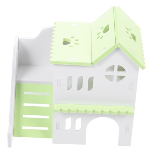 YARNOW Hamsterbett hamsterhaus Hamster Hamstervilla hamsterkäfige Hamsterhöhle kleintierhaus Hängematte Versteck Heu kleines Haustier Prämie Hamsterversorgung PVC Colorful von YARNOW