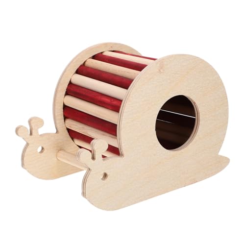 YARNOW Hamsterhaus Hamster brücke Hamster Hamster Holzhaus Hamster Käfig Einrichtung Hamster Behausung Hamsterspielzeug Leiter Klettern Hamsterbedarf Hamster -Versteck hölzern von YARNOW