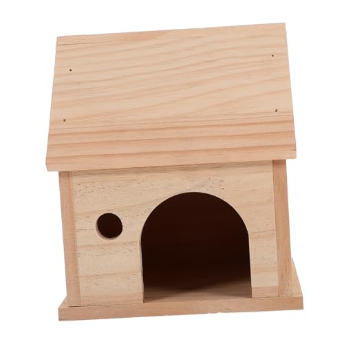 YARNOW Hamsterhaus hamsterzubehör holzhaus nagerhaus Hamster Unterschlupf Hamster Versteck Rennmaus winziges Haustier Liner Heu Meerschweinchen verstecken Meerschweinchenhaus hölzern YARNOW Hamsterhaus hamsterzubehör holzhaus nagerhaus Hamster Unterschlupf Hamster Versteck Rennmaus winziges Haustier Liner Heu Meerschweinchen verstecken Meerschweinchenhaus hölzern von YARNOW