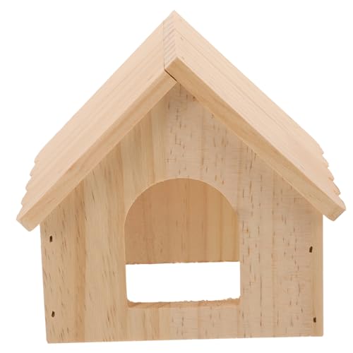 YARNOW Hamsterhütte Aus Holz Hamster Ruhehaus Für Kleintiere Rattenversteck Mit Natürlichem Design Stabiles Schlafhaus Für Hamster Und Eichhörnchen Rückzugsort YARNOW Hamsterhütte Aus Holz Hamster Ruhehaus Für Kleintiere Rattenversteck Mit Natürlichem Design Stabiles Schlafhaus Für Hamster Und Eichhörnchen Rückzugsort von YARNOW