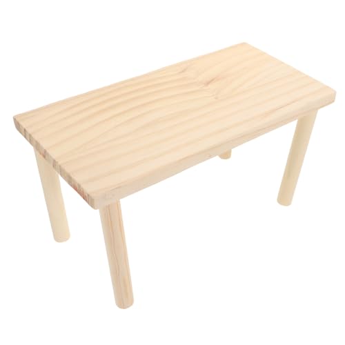 YARNOW Vielseitiger Holzständer Für Hamsterspielzeug – Sichere Und Bequeme Plattform Für Hamster Eichhörnchen Rennmäuse Und Chinchillas von YARNOW