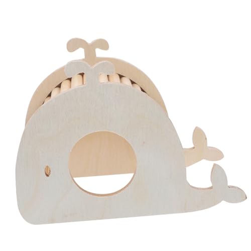 YARNOW Hamster Nest Spielzeug Holz Haustier Versteck Meerschweinchen Versteck Tiere Leiter Spielzeug von YARNOW