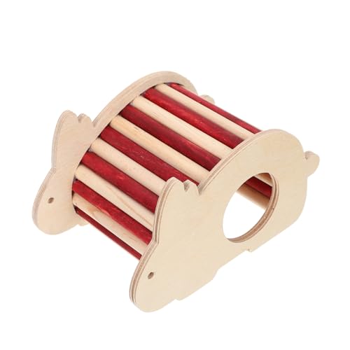 YARNOW Hamsternest Kleines Tierhaus Hamsterhaus Haustierkäfig Häuser Mini Hamsterkäfig Kletterspielzeug Hamsterspielzeug Größe Hamsterbedarf Hamster Holzhaus Tierkäfig- Hölzern YARNOW Hamsternest Kleines Tierhaus Hamsterhaus Haustierkäfig Häuser Mini Hamsterkäfig Kletterspielzeug Hamsterspielzeug Größe Hamsterbedarf Hamster Holzhaus Tierkäfig- Hölzern von YARNOW