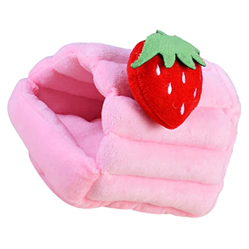 YARNOW Hamsternest kuschelhöhle haustierbett kleintierhaus Haustierhaus für Ratten Haustierversteck Hausratte Hundebetten mittel Haustier warmes Hamsterhaus Baumwolle Rosa YARNOW Hamsternest kuschelhöhle haustierbett kleintierhaus Haustierhaus für Ratten Haustierversteck Hausratte Hundebetten mittel Haustier warmes Hamsterhaus Baumwolle Rosa von YARNOW