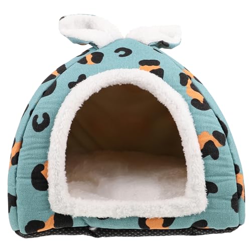 YARNOW Hamsternest nagerhaus kleintierhaus Hamster Kuschelbett Hamster Versteck Chinchillahöhle drinnen Hamster -Versteck Hamsterhaus Warmes Hamsterversteck Haushalt Hamsterhütte Flanell von YARNOW