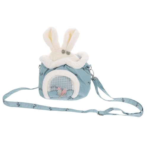 YARNOW Hamsterträger Kleintiertransporter Kleiner Haustierträger Ausgangstasche Für Haustiere Tragetasche Käfigtransport -Chat Pet Carrier Airline Zugelassen Reisen Atmungsaktiv Polyester von YARNOW