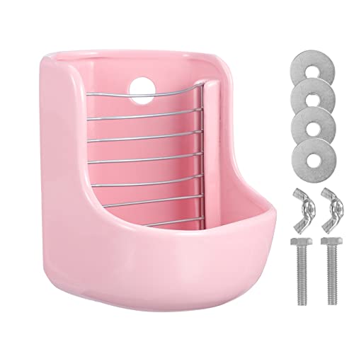 YARNOW Hasengrasständer Hasenfutter Klein Fütterung Häschen-heu-futterspender Kaninchen Heukrippe Chinchilla Für Füttern Drinnen Gestell Kaninchen Heuspender Schüssel Keramik Rosa YARNOW Hasengrasständer Hasenfutter Klein Fütterung Häschen-heu-futterspender Kaninchen Heukrippe Chinchilla Für Füttern Drinnen Gestell Kaninchen Heuspender Schüssel Keramik Rosa von YARNOW