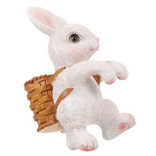 YARNOW Hasenornamente im Korb Futterspender Verstecke Kühler Plüsch Tank Aquarium Zubehör Osterdekoration für Aquarien kleine Hasendekorationen Miniatur-Häschen- Tierfiguren Harz YARNOW Hasenornamente im Korb Futterspender Verstecke Kühler Plüsch Tank Aquarium Zubehör Osterdekoration für Aquarien kleine Hasendekorationen Miniatur-Häschen- Tierfiguren Harz von YARNOW