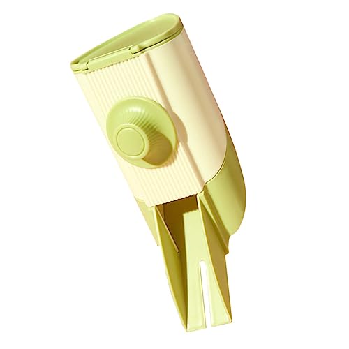YARNOW Hasenschüssel Füttern Haustier Automatisch Heimtierbedarf Hängend Futterspender Kaninchen Für Drinnen Fütterung Praktischer Rattenfresser Rattenfutter Green Pp-Material von YARNOW