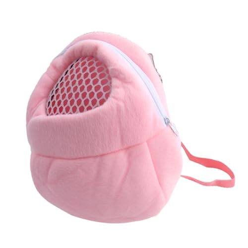 YARNOW Haustasche pet Backpack Reisetasche für Haustiere Reiseträger für Haustiere Kleintierhandtasche Tragetasche für Haustiere Haustierreiseträger Tragetasche für kleine Haustiere Rosa von YARNOW
