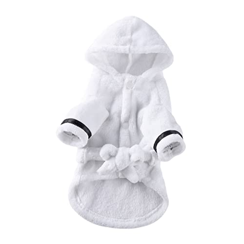 YARNOW Haustier Bademantel Hündchen Autositzbezug Für Schnüffelmatte Waschbares Hundebett Hundekostü Halloween Hund Tuch Hundebad Autositz Für Weiß Polyester YARNOW Haustier Bademantel Hündchen Autositzbezug Für Schnüffelmatte Waschbares Hundebett Hundekostü Halloween Hund Tuch Hundebad Autositz Für Weiß Polyester von YARNOW