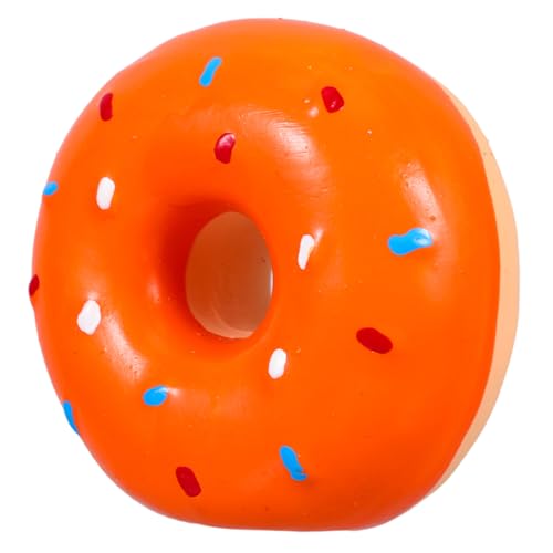YARNOW Squeaky Donut Spielzeug Aus Latex Für Welpen Langlebiges Und Interaktives Kauspielzeug Bunten Farben Für Zahnpflege Und Spielvergnügen YARNOW Squeaky Donut Spielzeug Aus Latex Für Welpen Langlebiges Und Interaktives Kauspielzeug Bunten Farben Für Zahnpflege Und Spielvergnügen von YARNOW