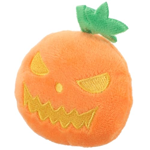 YARNOW Süßes Katzenspielzeug – Plüschpuppe Mit Halloween-kürbis-Grimasse Interaktives Kätzchenspielzeug Katzenspielzeug Zum Kauen YARNOW Süßes Katzenspielzeug – Plüschpuppe Mit Halloween-kürbis-Grimasse Interaktives Kätzchenspielzeug Katzenspielzeug Zum Kauen von YARNOW