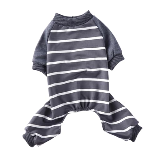 YARNOW Haustier-Pyjama Hundeshampoo Hundekostüme Hundespielzeug Hundebetten Hundezubehör Welpe hundegeschenk dekorative Hundekleidung Hunde-Pyjama Warmer hundepyjama Polyester Grey YARNOW Haustier-Pyjama Hundeshampoo Hundekostüme Hundespielzeug Hundebetten Hundezubehör Welpe hundegeschenk dekorative Hundekleidung Hunde-Pyjama Warmer hundepyjama Polyester Grey von YARNOW