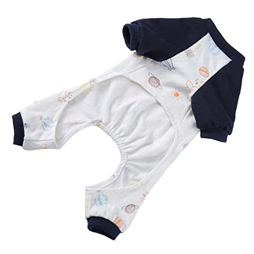 YARNOW Hundekleidung Bequeme Indoor-Pyjama Für Welpen Warme Hundenachtwäsche Aus Hochwertigem Material Leicht Und Atmungsaktiv Für Hause von YARNOW