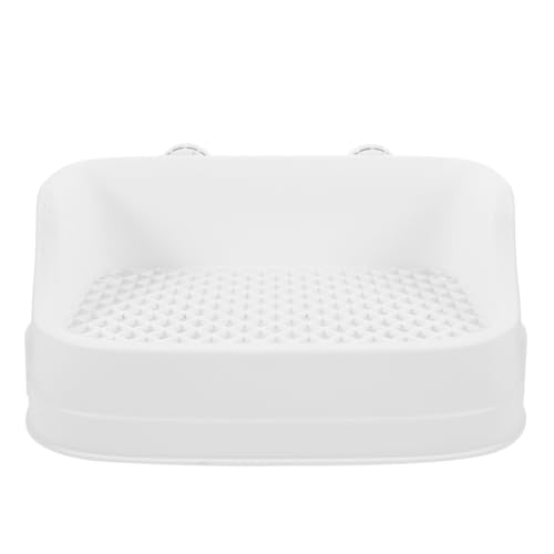 YARNOW Kaninchen Toilettentrainer Aus Robustem Platzsparende Kiste Für Kleintiere Für Kaninchen Meerschweinchen Und Hamster Hilft Sauberkeit Im Käfig YARNOW Kaninchen Toilettentrainer Aus Robustem Platzsparende Kiste Für Kleintiere Für Kaninchen Meerschweinchen Und Hamster Hilft Sauberkeit Im Käfig von YARNOW