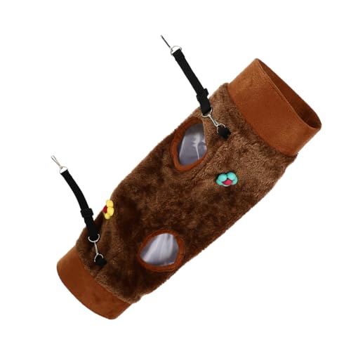 YARNOW Kleintier Hängematte Für Eichhörnchen Hamstertunnelkäfig Aus Robustem Material Bequemes Schlafbett Für Kleine Haustiere Widerstandsfähig Und Atmungsaktiv YARNOW Kleintier Hängematte Für Eichhörnchen Hamstertunnelkäfig Aus Robustem Material Bequemes Schlafbett Für Kleine Haustiere Widerstandsfähig Und Atmungsaktiv von YARNOW