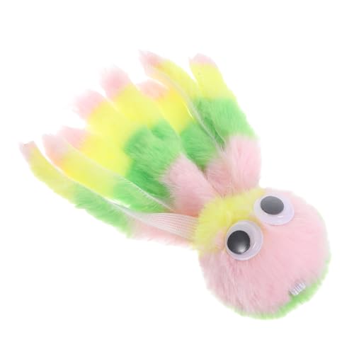 YARNOW Katzenspielzeug – Plüsch-oktopus-kauspielzeug Kätzchen-knirschspielzeug Stofftierspielzeug Weich Und Plüschig Für Katzen Kätzchen-beißspielzeug YARNOW Katzenspielzeug – Plüsch-oktopus-kauspielzeug Kätzchen-knirschspielzeug Stofftierspielzeug Weich Und Plüschig Für Katzen Kätzchen-beißspielzeug von YARNOW