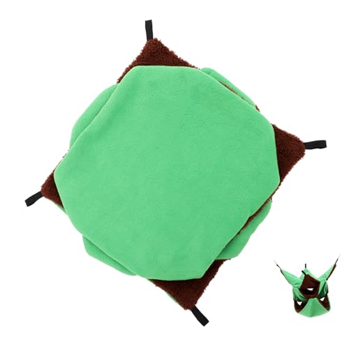 YARNOW Haustier warmes Baumwollnest hamsterbett Hamster Schlafplatz Hamster-Winterversteck Meerschweinchen Winterbett drinnen Käfige Hängematte für Hamster meerschweinchen Bett Baumwolle von YARNOW